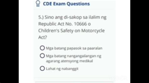 sino ang di sakop|CHILDREN’S SAFETY ON MC ACT OF 2015.